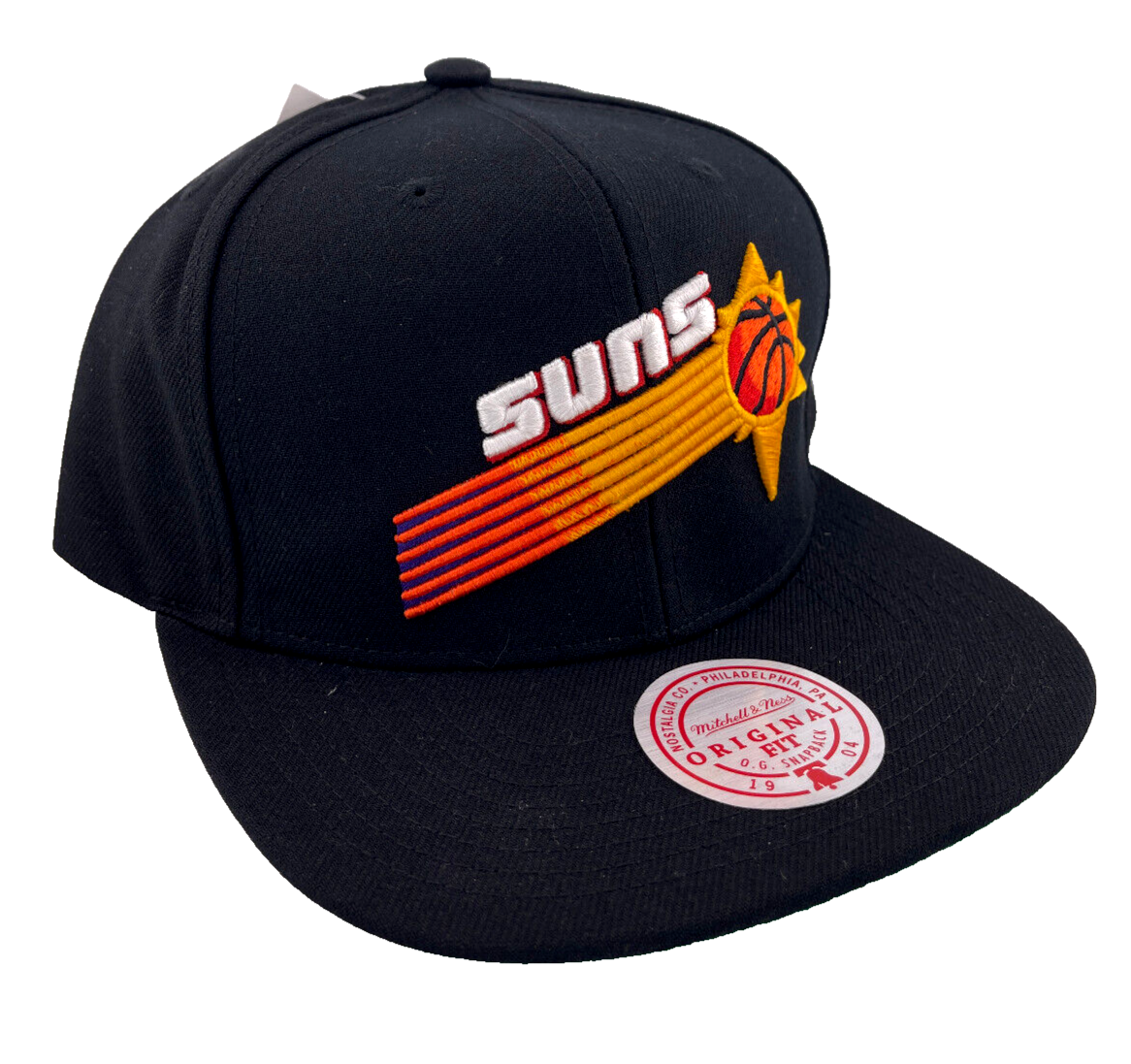 Mitchell & Ness Phoenix Suns NBA HWC Core Basic Black/Green UV Snapback Hat