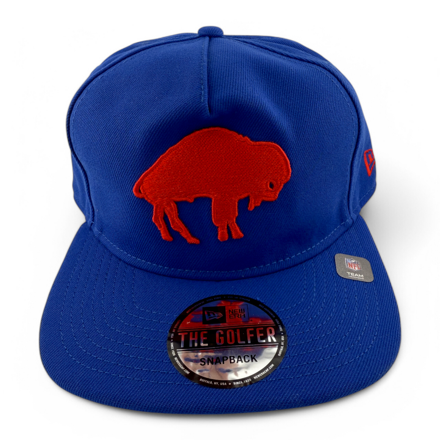 New Era Buffalo Bills The Golfer Historic A-Frame Snapback Adjustable Hat Cap