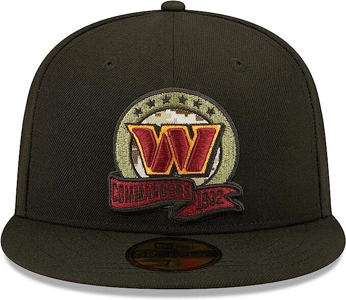 New Era Washington Commanders Salute to Service 2022 NFL 59FIFTY Fitted Hat Cap