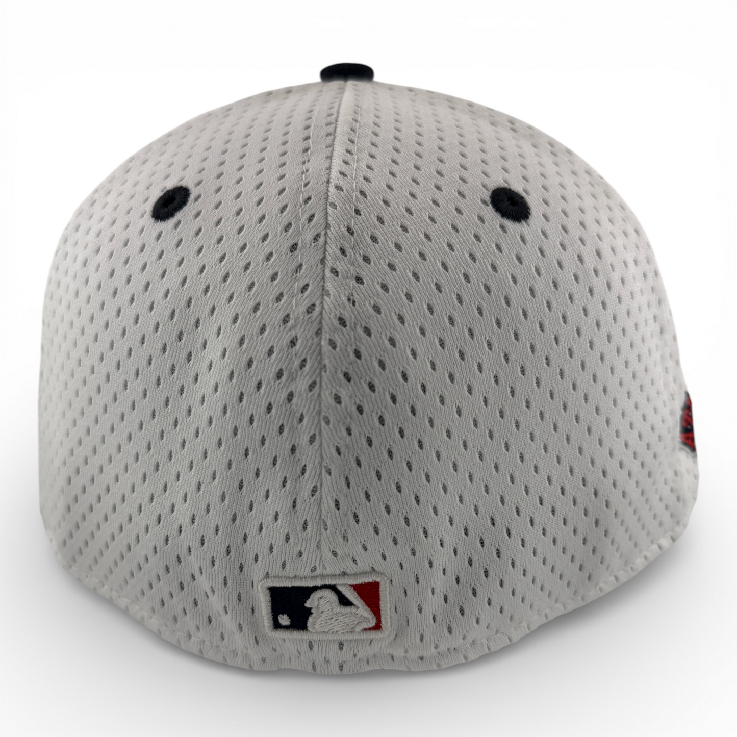 New Era Atlanta Braves MLB Throwback Jersey Mesh Navy 59Fifty Fitted Hat Cap