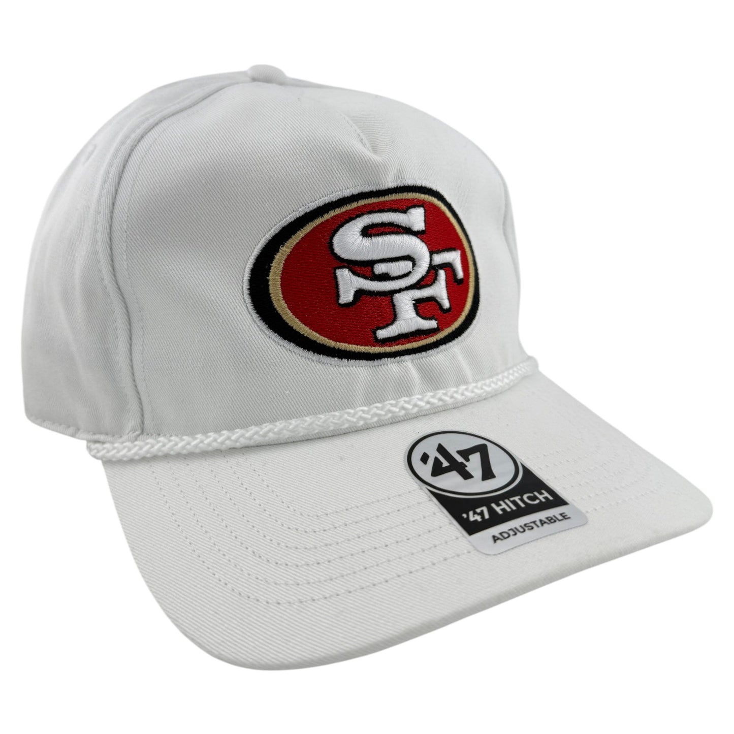 '47 Brand San Francisco 49ers NFL Rope Hitch A-Frame Snapback Adjustable Hat Cap