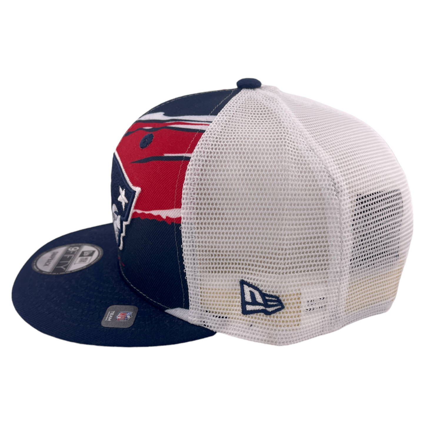 ~NEW DROP~ New Era New England Patriots NFL Tear Trucker 9FIFTY Mesh Back Snapback Hat Cap