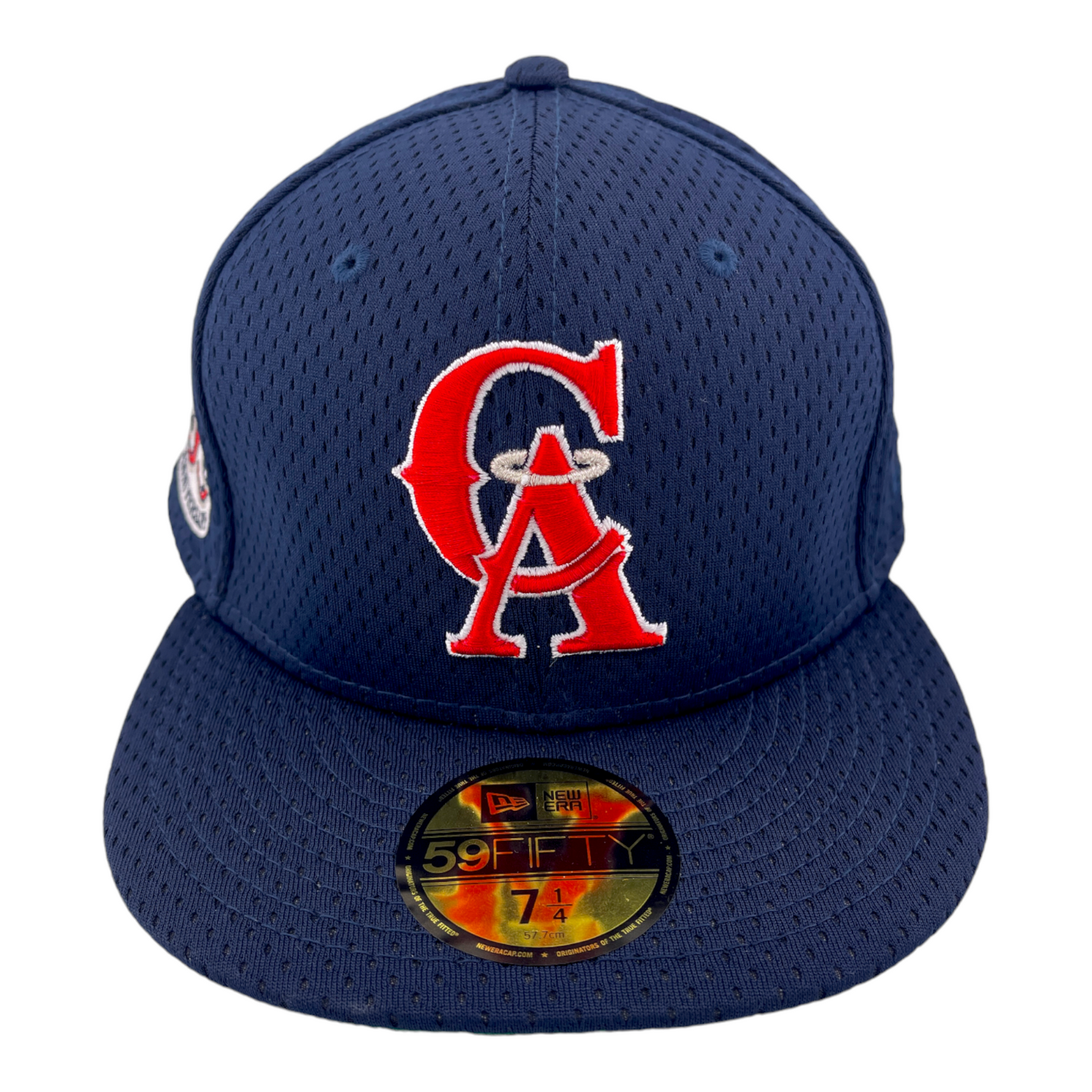 New Era Los Angeles California Angels 35th Anniversary Throwback CA Mesh 59FIFTY Hat Cap