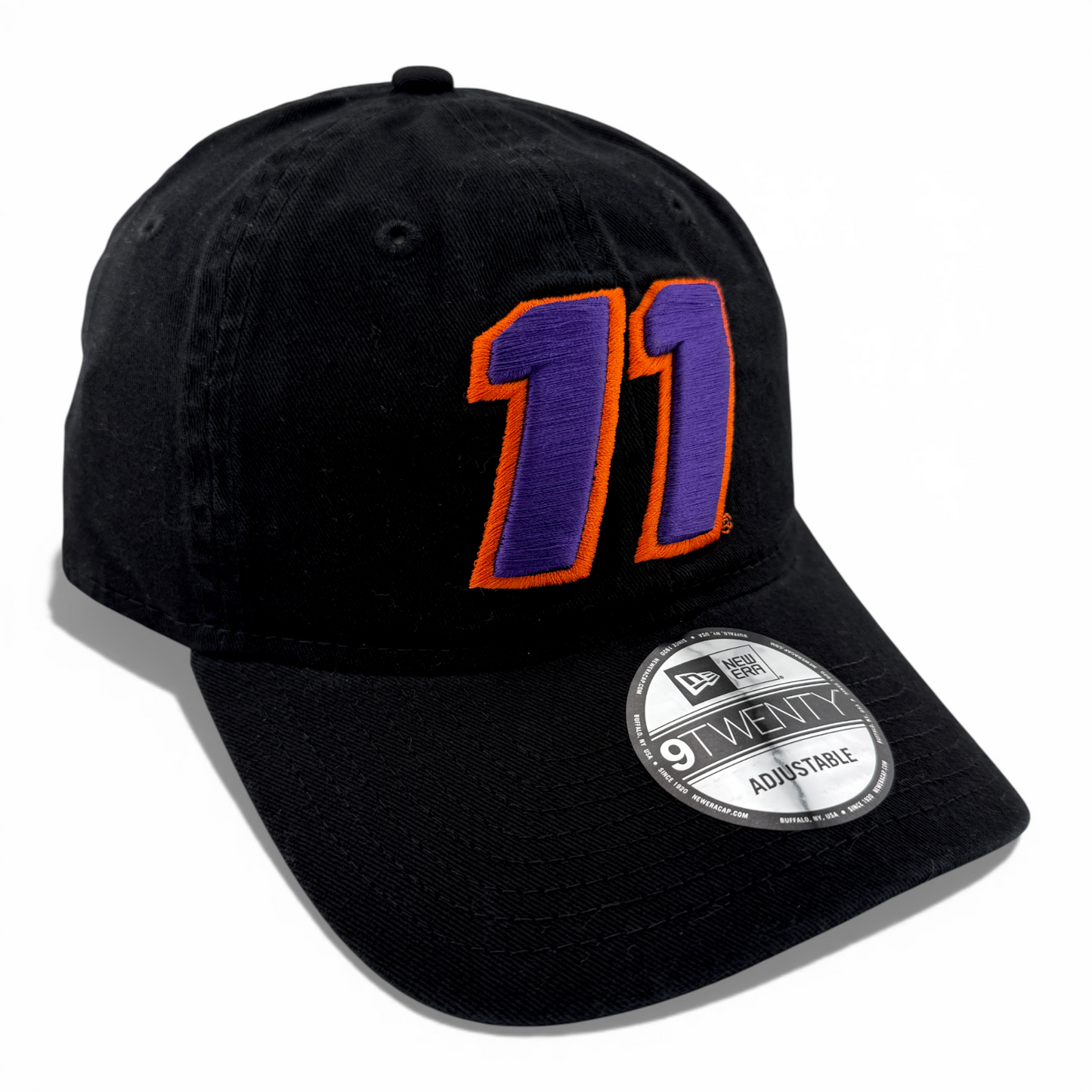 New Era Denny Hamlin Nascar #11 Enzyme Washed 9Twenty Adjustable Dad Hat Cap