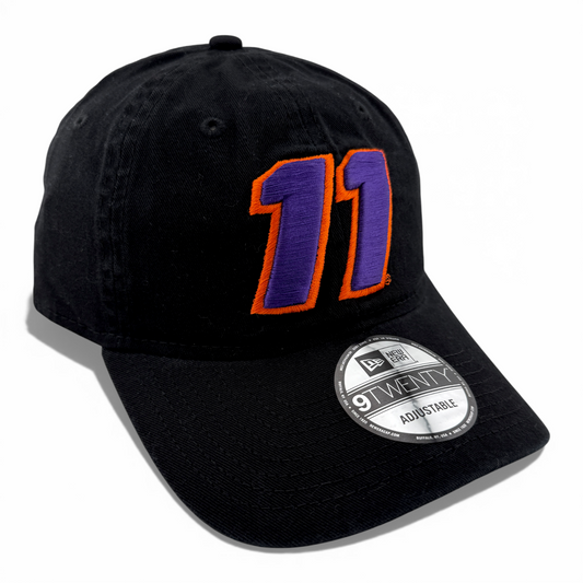 New Era Denny Hamlin Nascar #11 Enzyme Washed 9Twenty Adjustable Dad Hat Cap
