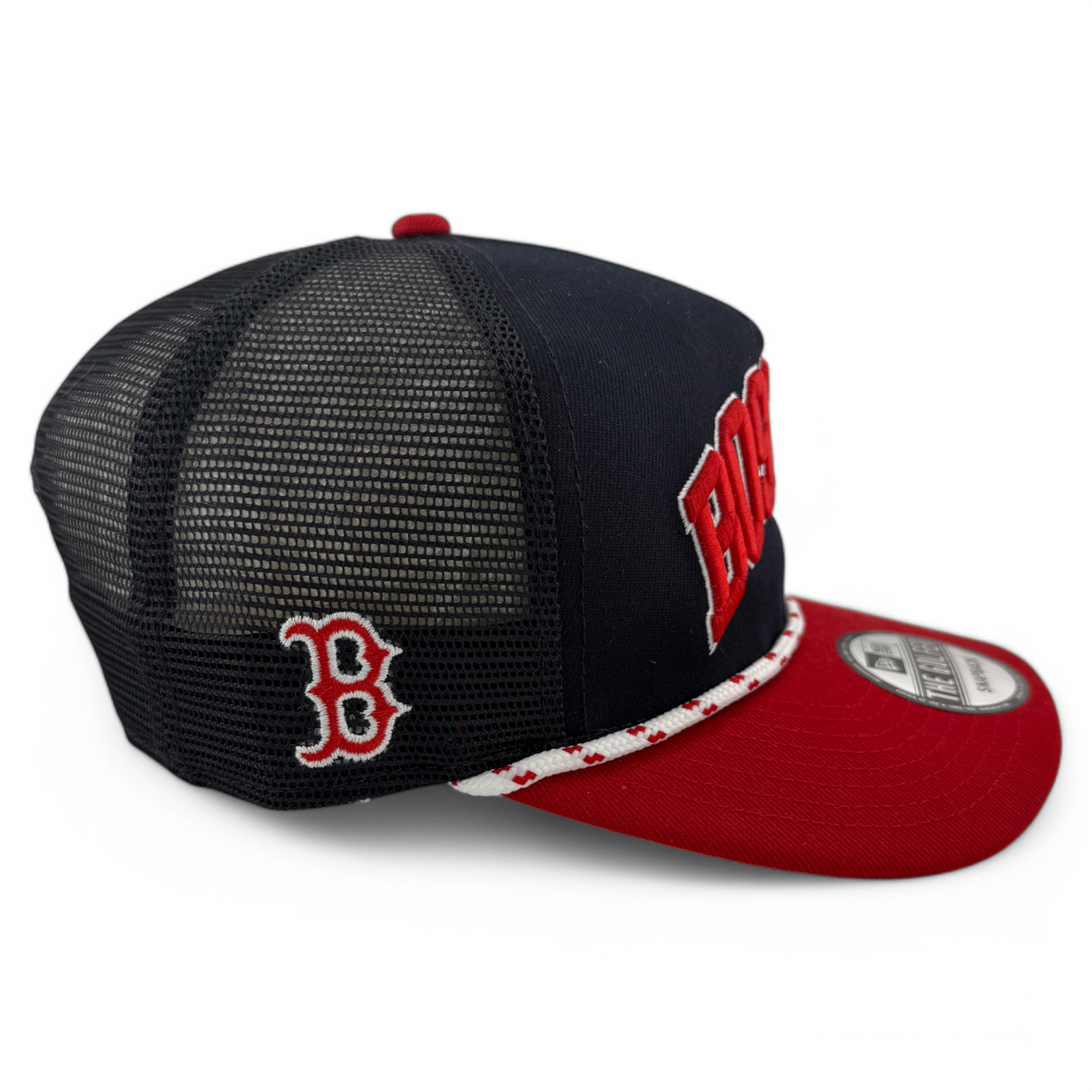 New Era Boston Red Sox MLB The Golfer Rope A-Frame Snapback Adjustable Hat Cap