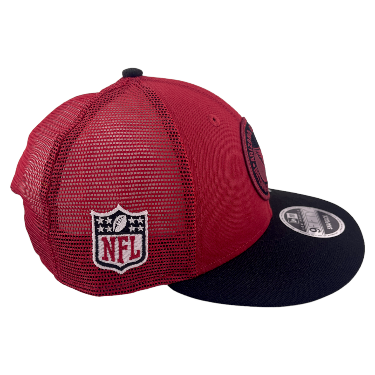 New Era Arizona Cardinals NFL 2023 Sideline 9FIFTY Low Profile Mesh Snapback Hat