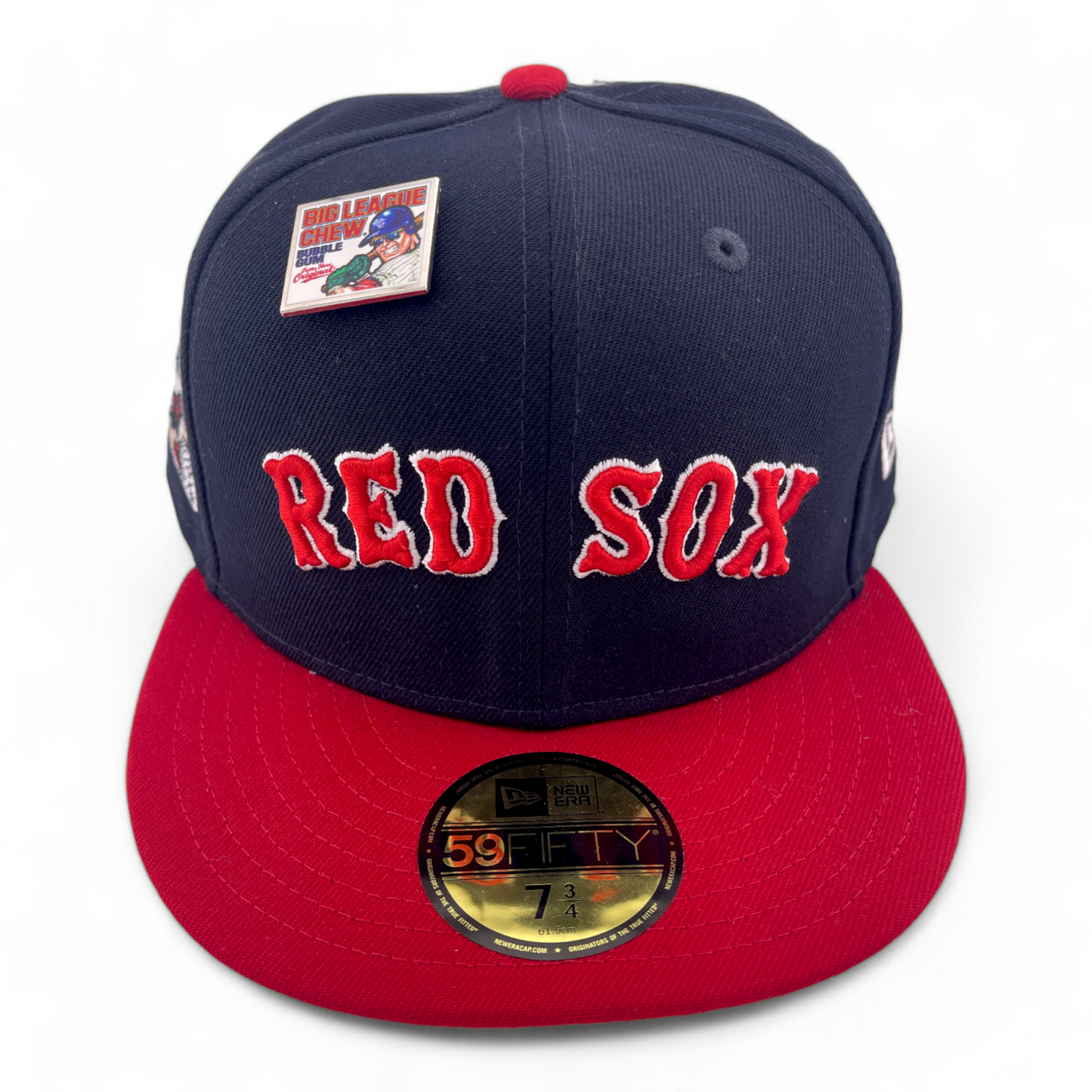 New Era Boston Red Sox MLB Big League Chew Exclusive w/ Pin 59Fifty Fitted Cap