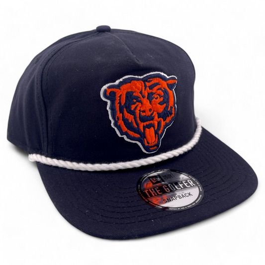 New Era Chicago Bears NFL The Golfer Rope A-Frame Snapback Adjustable Hat Cap