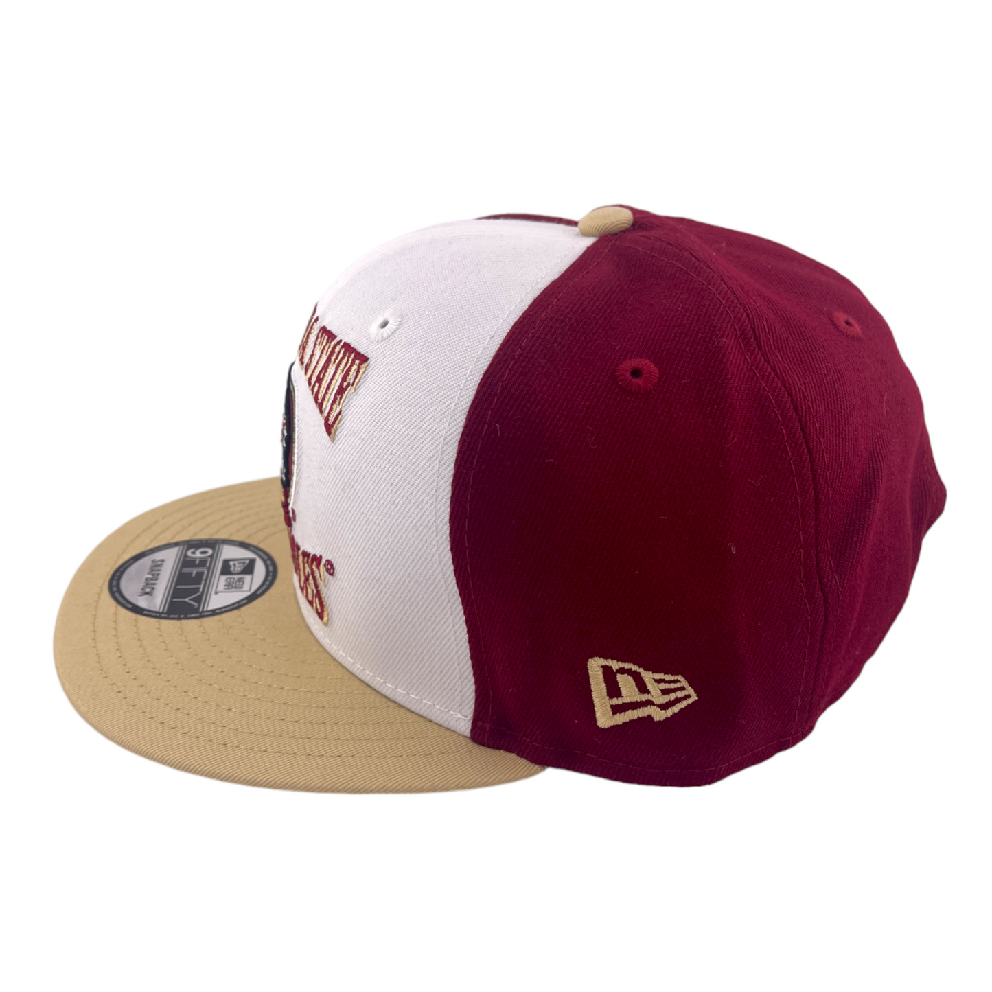 New Era Florida State Seminoles Retro Logo Maroon/White Tan 9FIFTY Snapback Hat Cap