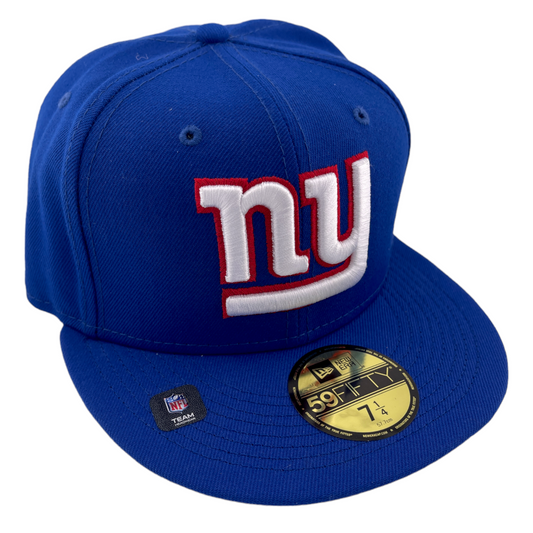 New Era New York Giants Classic Omaha Blue/Grey UV 59Fifty Fitted Hat Cap