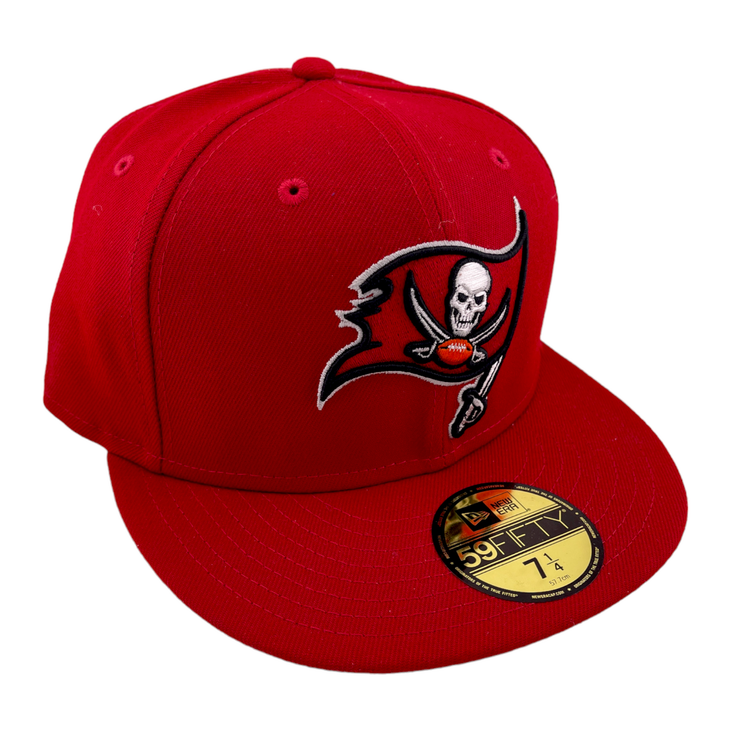 New Era Tampa Bay Buccaneers Classic Omaha Main Red/Grey UV 59Fifty Fitted Hat Cap