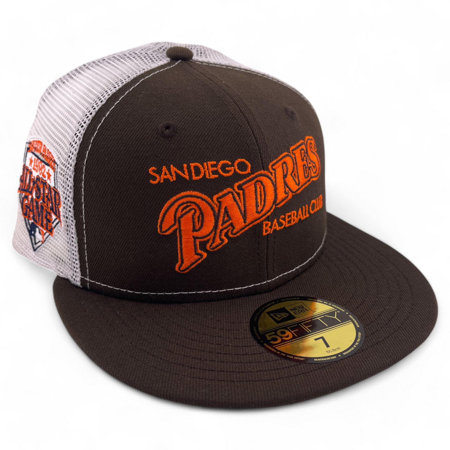 New Era San Diego Padres MLB Rearview Mesh Back 1992 All-Star 59FIFTY Fitted Hat