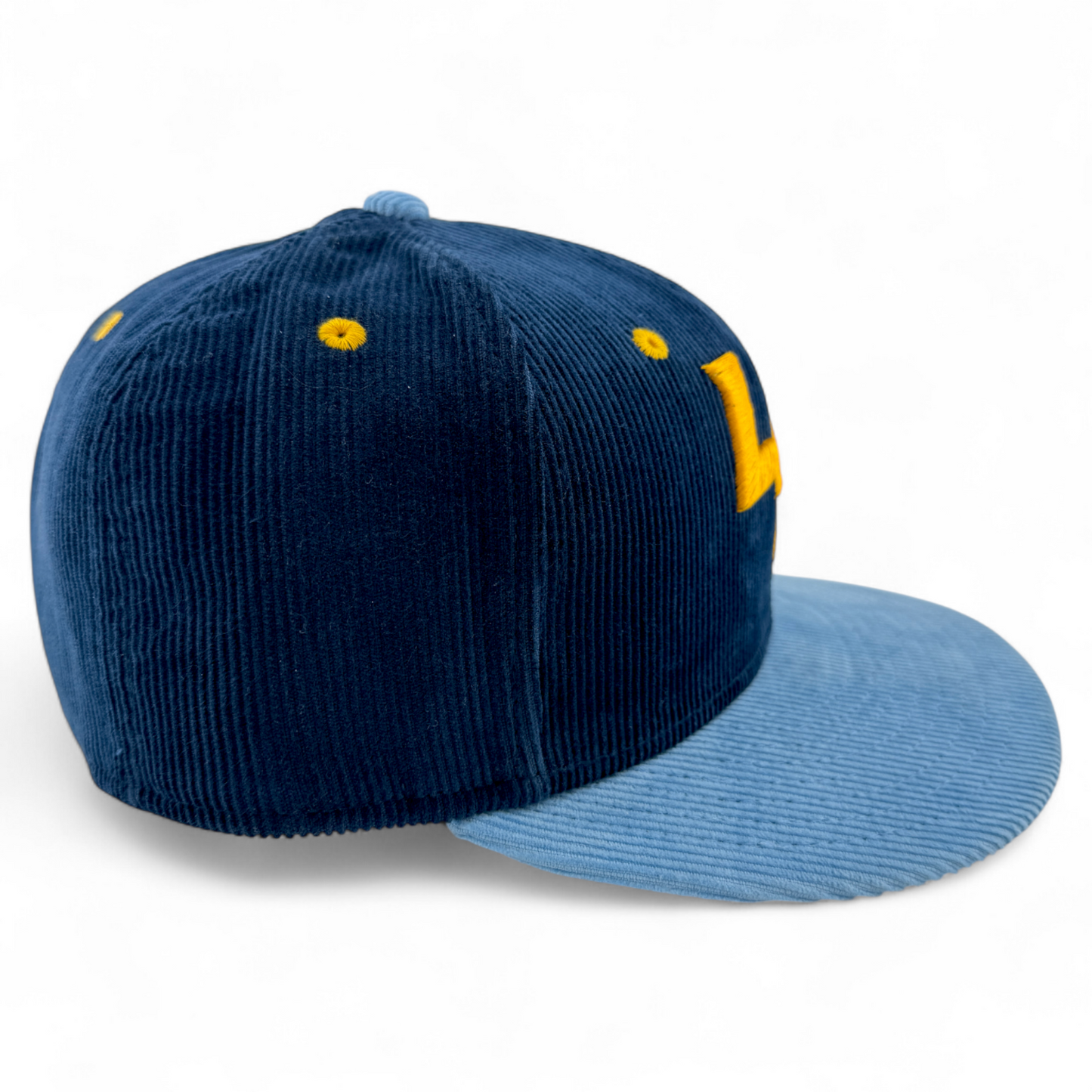 New Era Los Angeles Chargers NFL Navy Corduroy Ultimate 59FIFTY Fitted Hat Cap