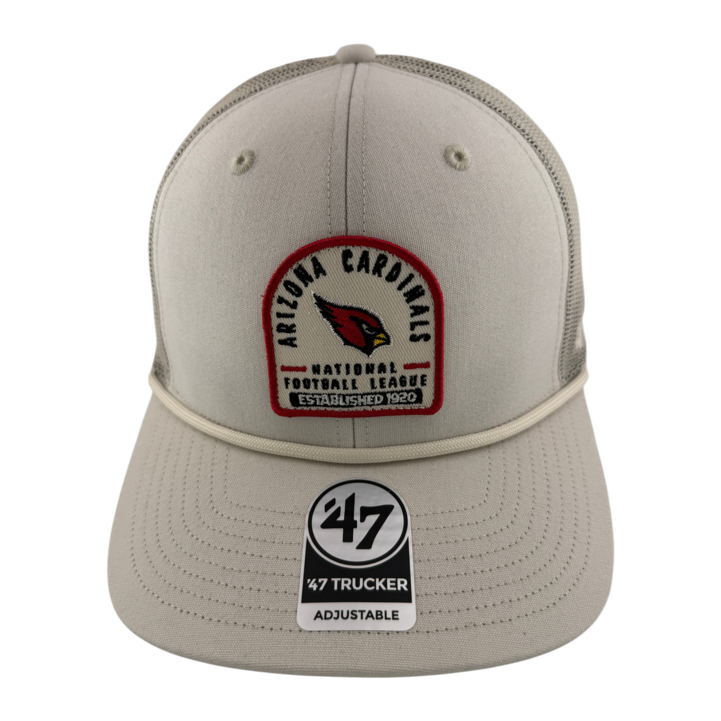 '47 Brand Arizona Cardinals NFL Gravestone Trucker A-Frame Hitch Adjustable Hat