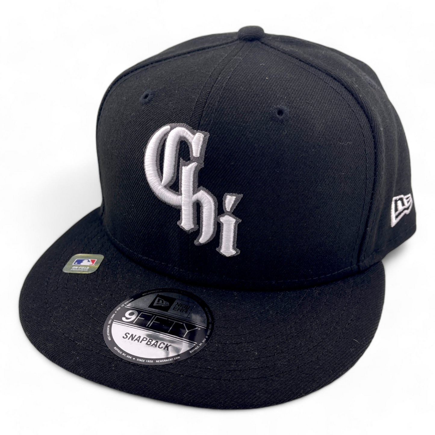 New Era Chicago White Sox MLB Chi Logo City Connect Off 9Fifty Snapback Hat Cap