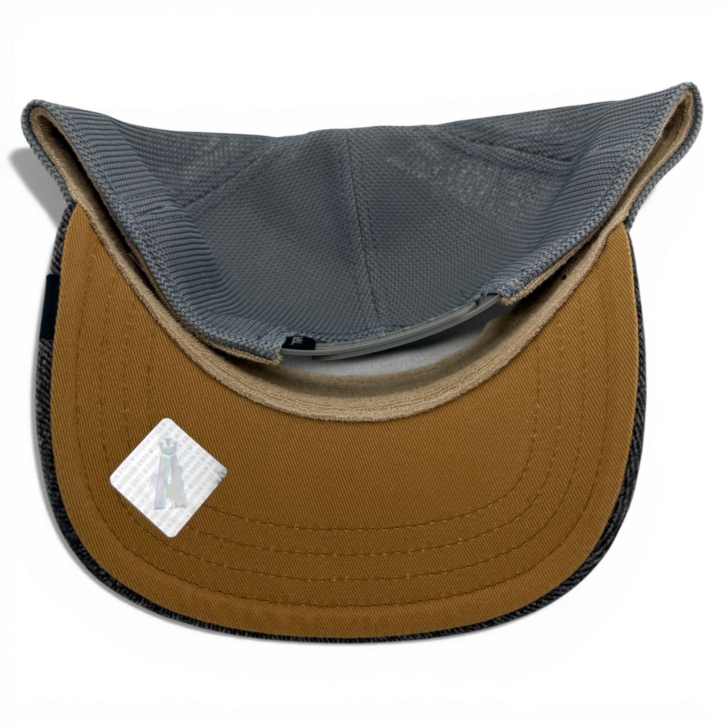 Goorin Bros Bulletproof Rhino Farm Denim Mesh Trucker Snapback Adjustable Hat