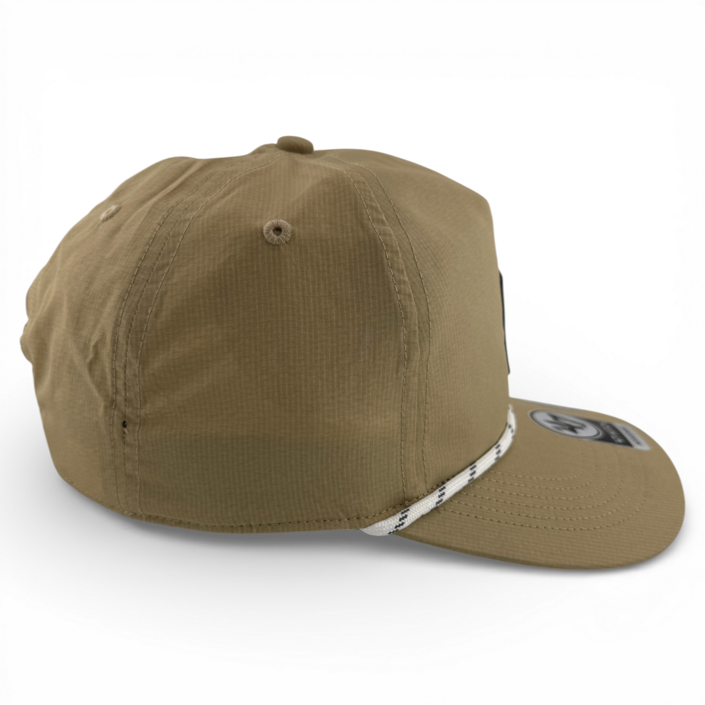 '47 Brand Worcester Red Sox Cozumel Tan Khaki Hitch Rope Snapback Adjustable Hat