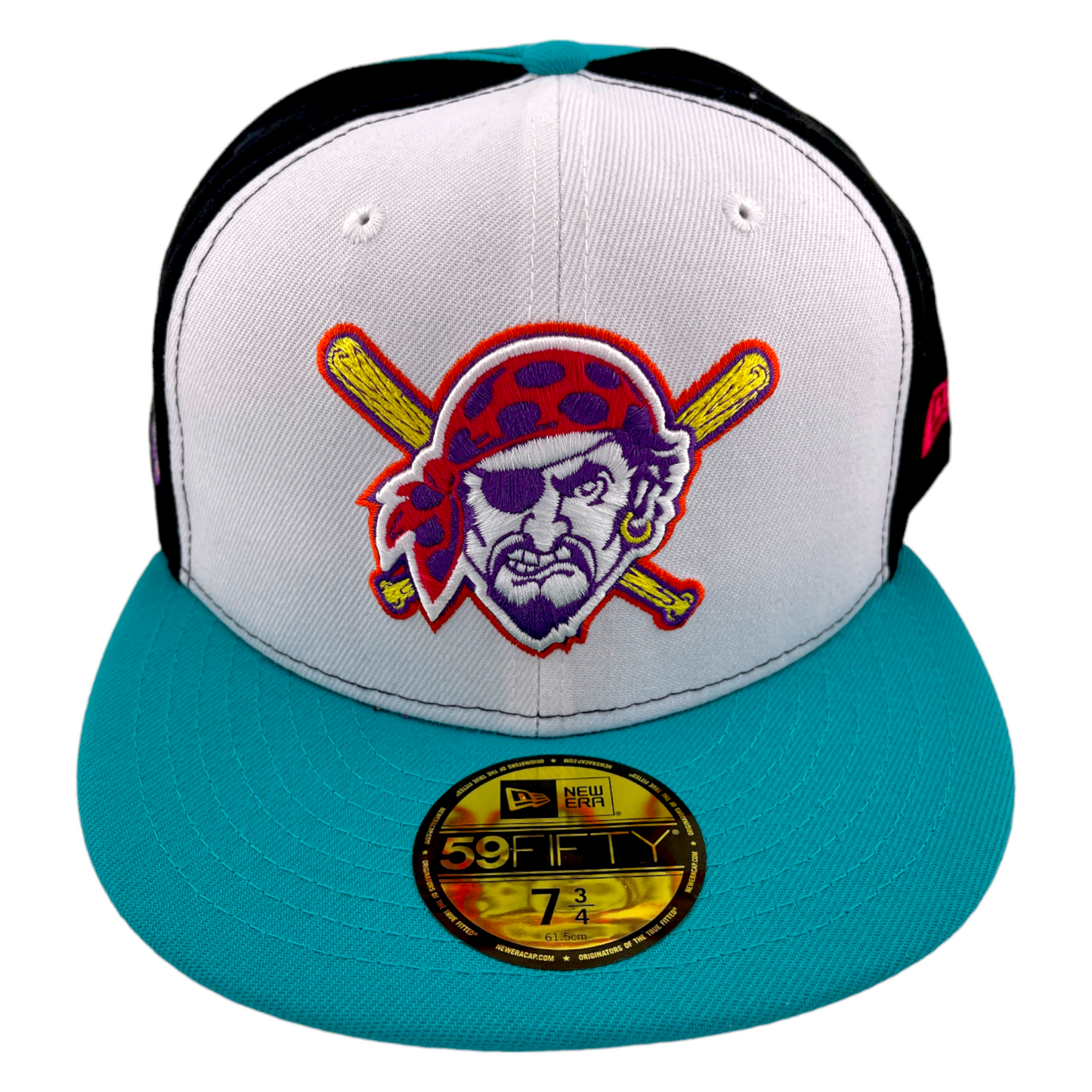 New Era Pittsburgh Pirates 1994 All-Star Game Patch Retro Pinwheel 59FIFTY Hat Cap