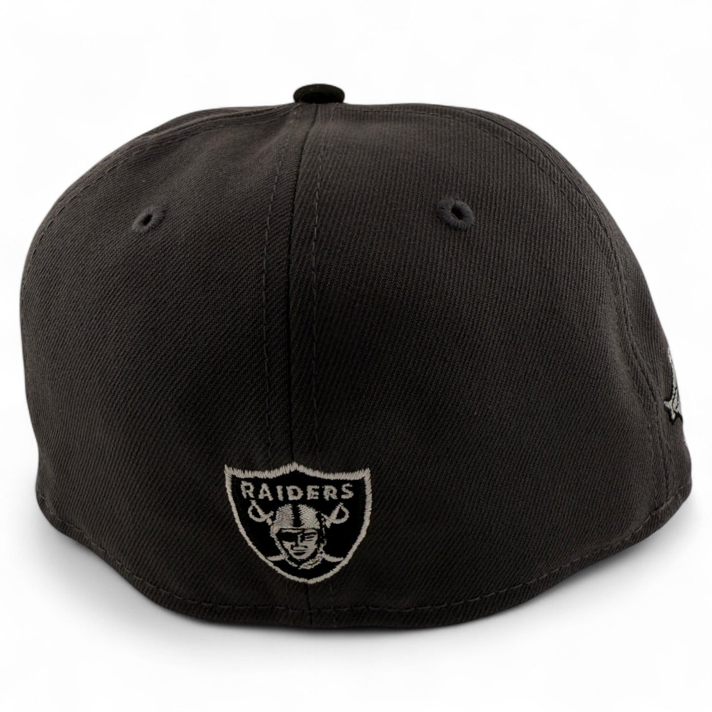 New Era Las Vegas Raiders NFL State Logo Super Bowl XVIII 59FIFTY Fitted Hat Cap