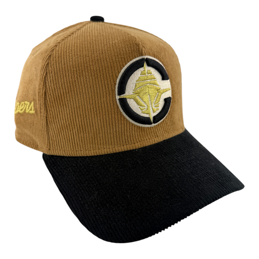 New Era Los Angeles Clipper Corduroy Cord A-Frame 9Forty Snapback Adjustable Hat