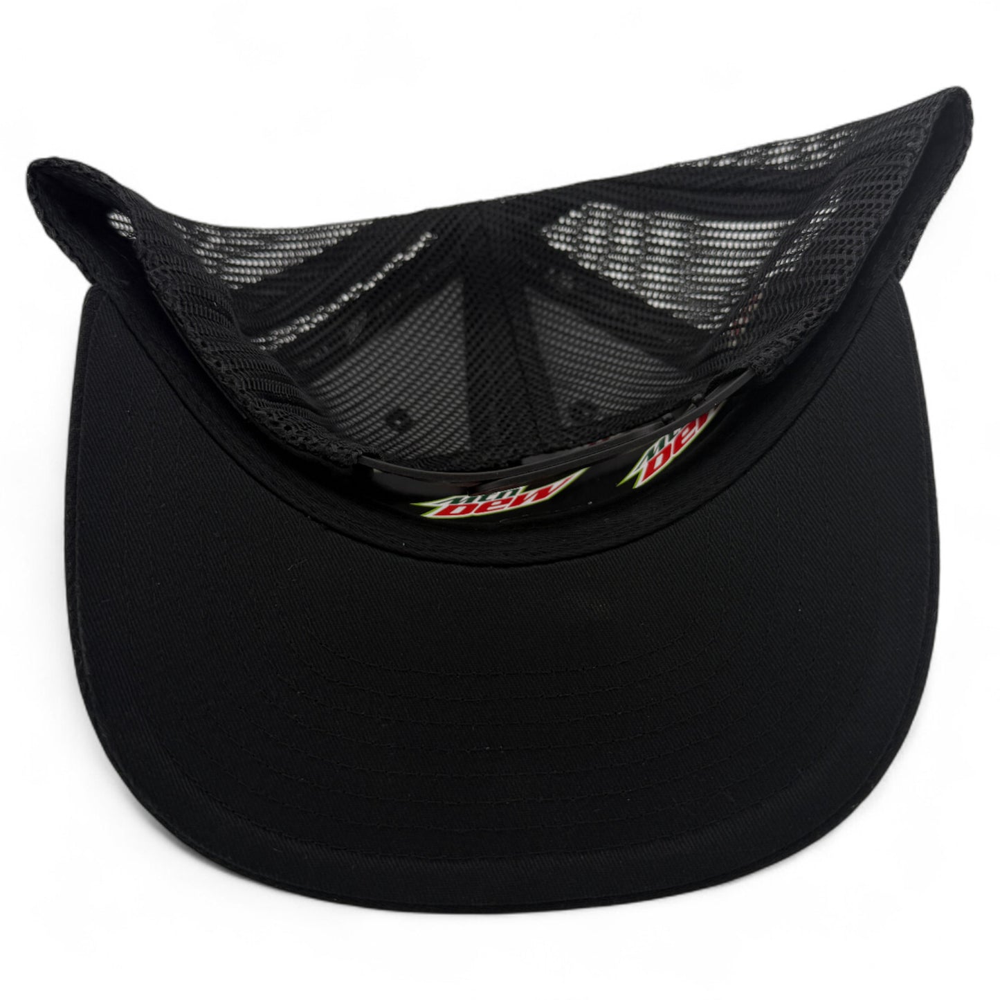 Mountain Dew Original Lids Exclusive Mtn Dew Trucker Adjustable Snapback Hat Cap