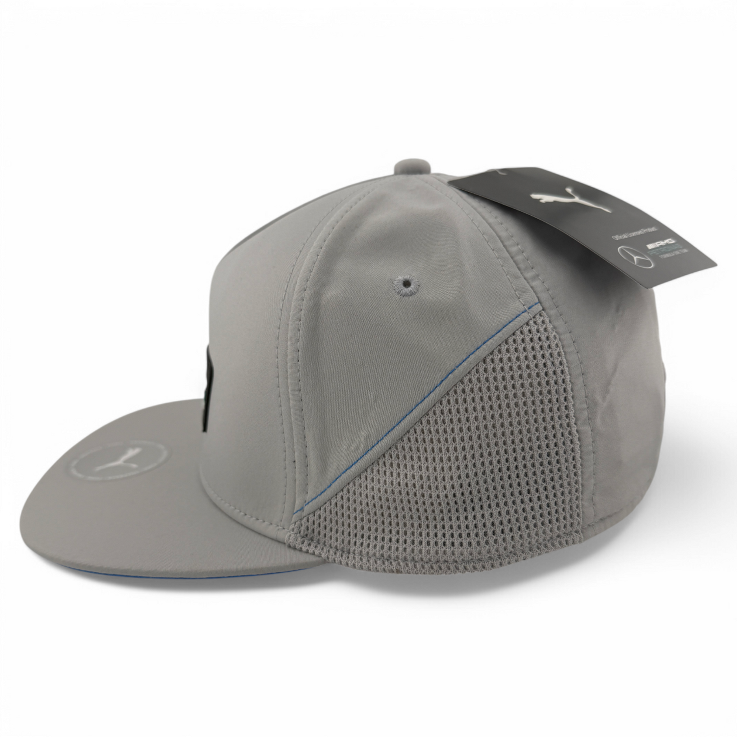 Puma Mercedes-AMG Petronas F1 Team Silver Racing Snapback Adjustable Hat Cap