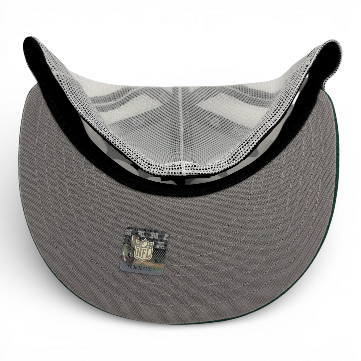 New Era New York Jets NFL Draft ‘04 Lids Script Mesh Back 59FIFTY Fitted Hat Cap