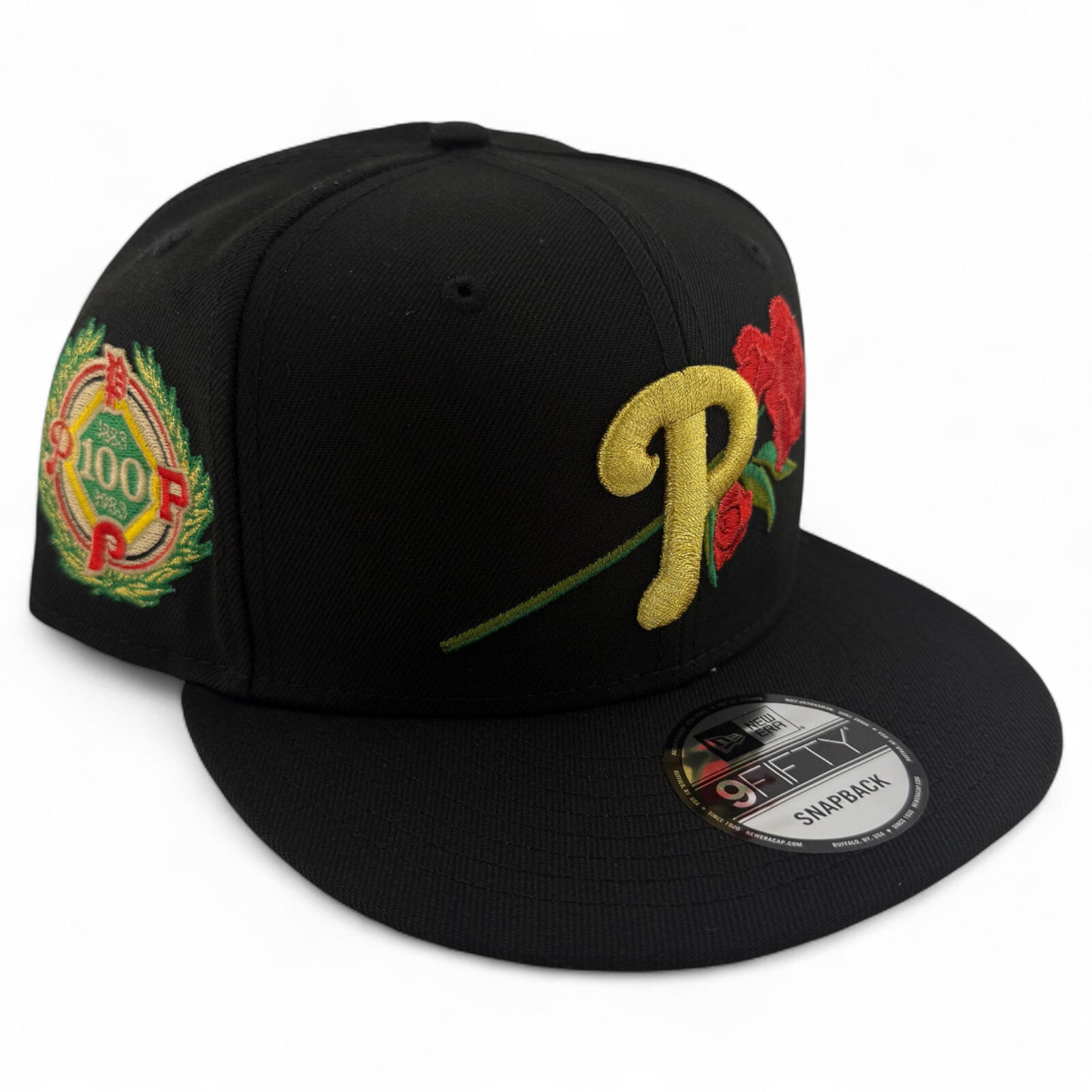 New Era Pittsburgh Pirates MLB Gold Rose 9FIFTY Snapback Adjustable Hat Cap