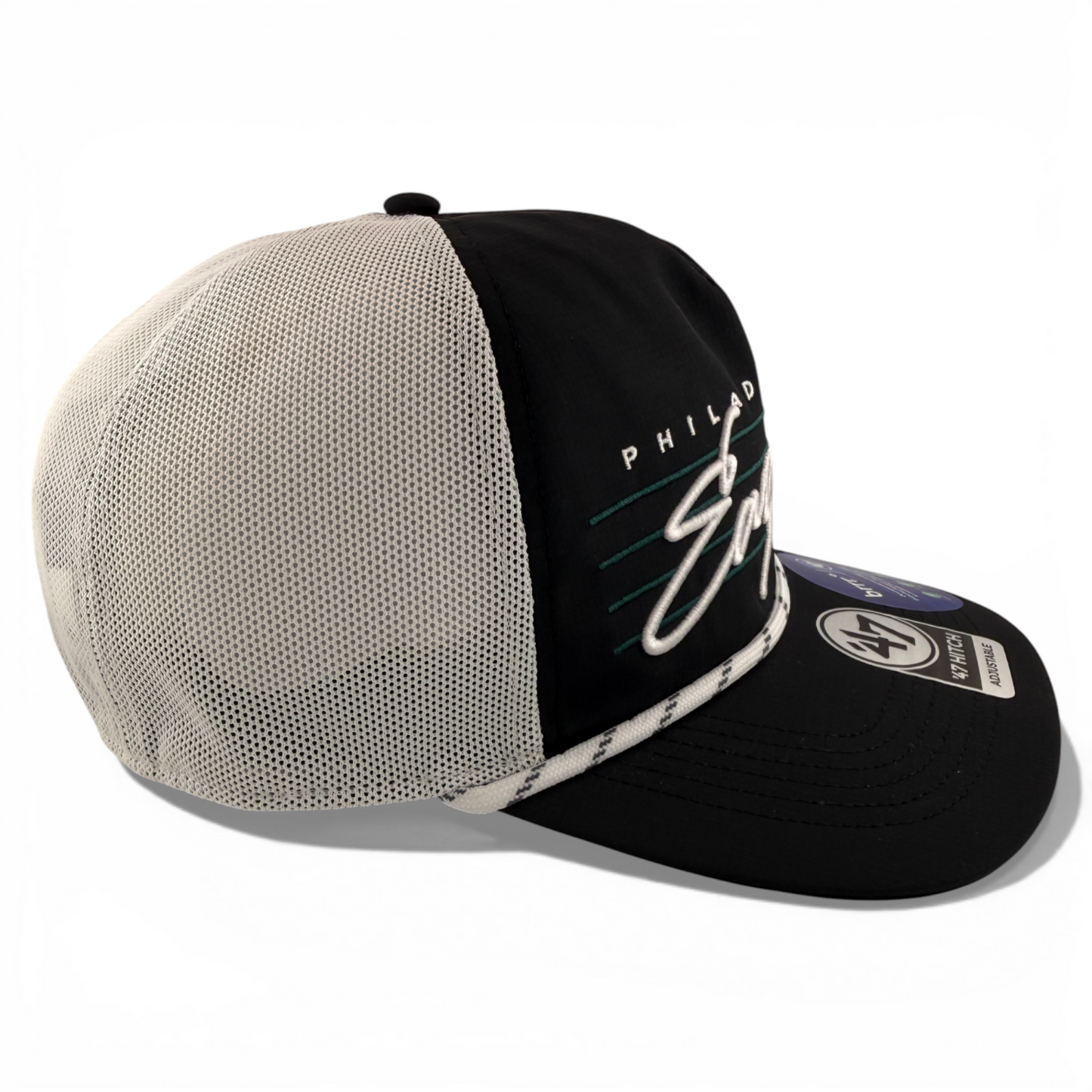 '47 Brand Philadelphia Eagles Downburst brrr Hitch A-Frame Snapback Adjustable