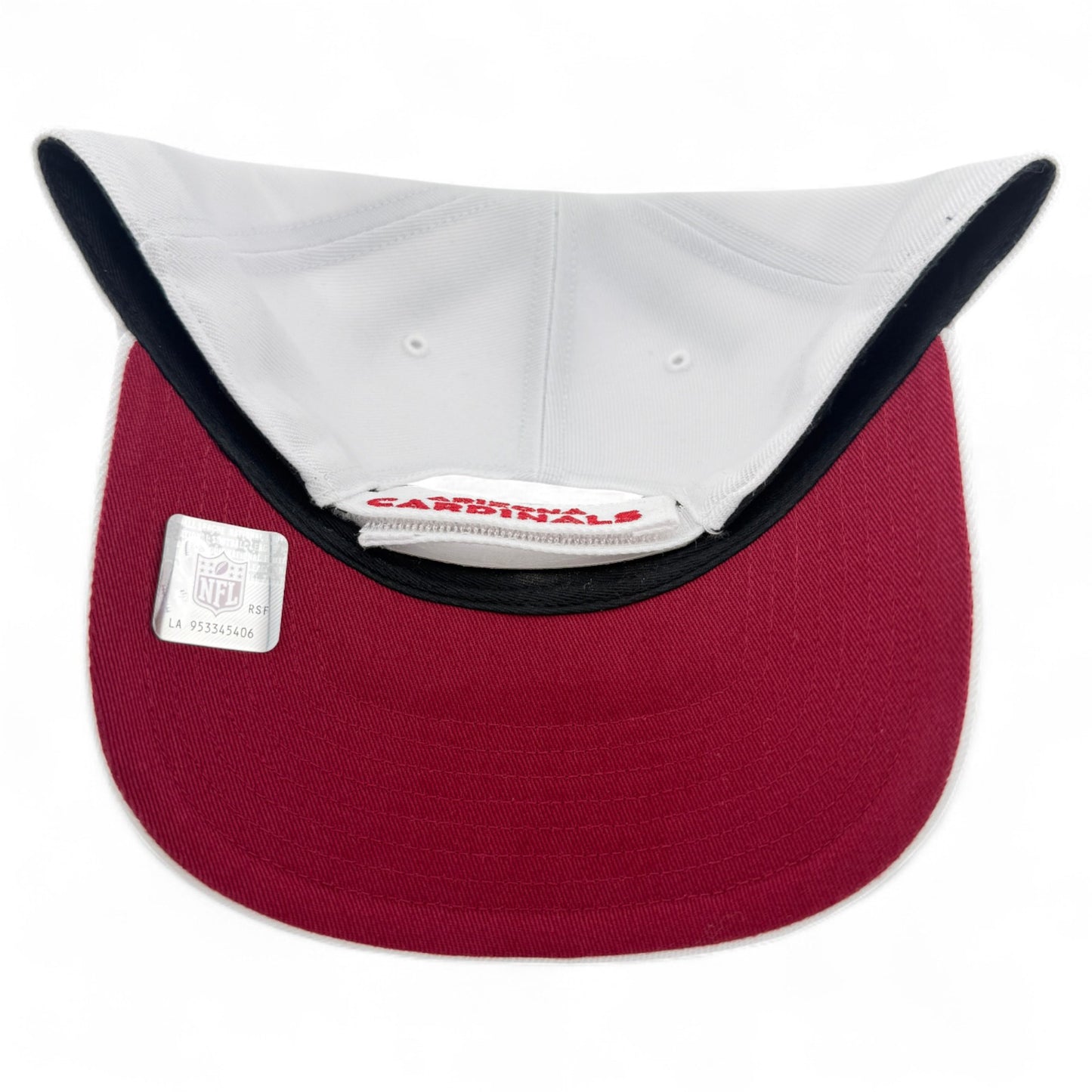 '47 Brand Arizona Cardinals NFL White Bird Logo Patch MVP Adjustable Hat Cap