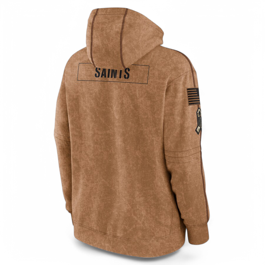 NWT Nike New Orleans Saints 2023 Salute To Service Pullover Hoodie Men's Size XL
