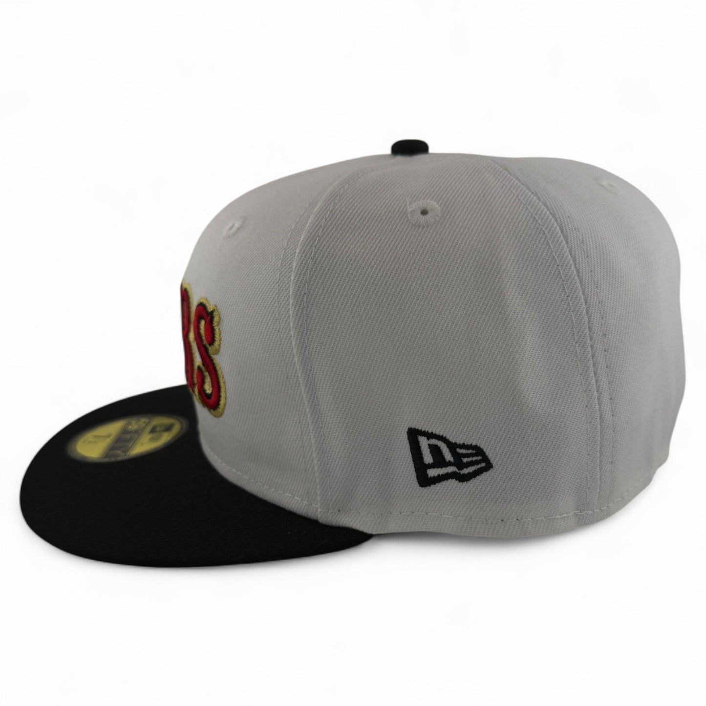 New Era San Francisco 49ers NFL 2 Tone Glitter Script Logo 59FIFTY Fitted Hat