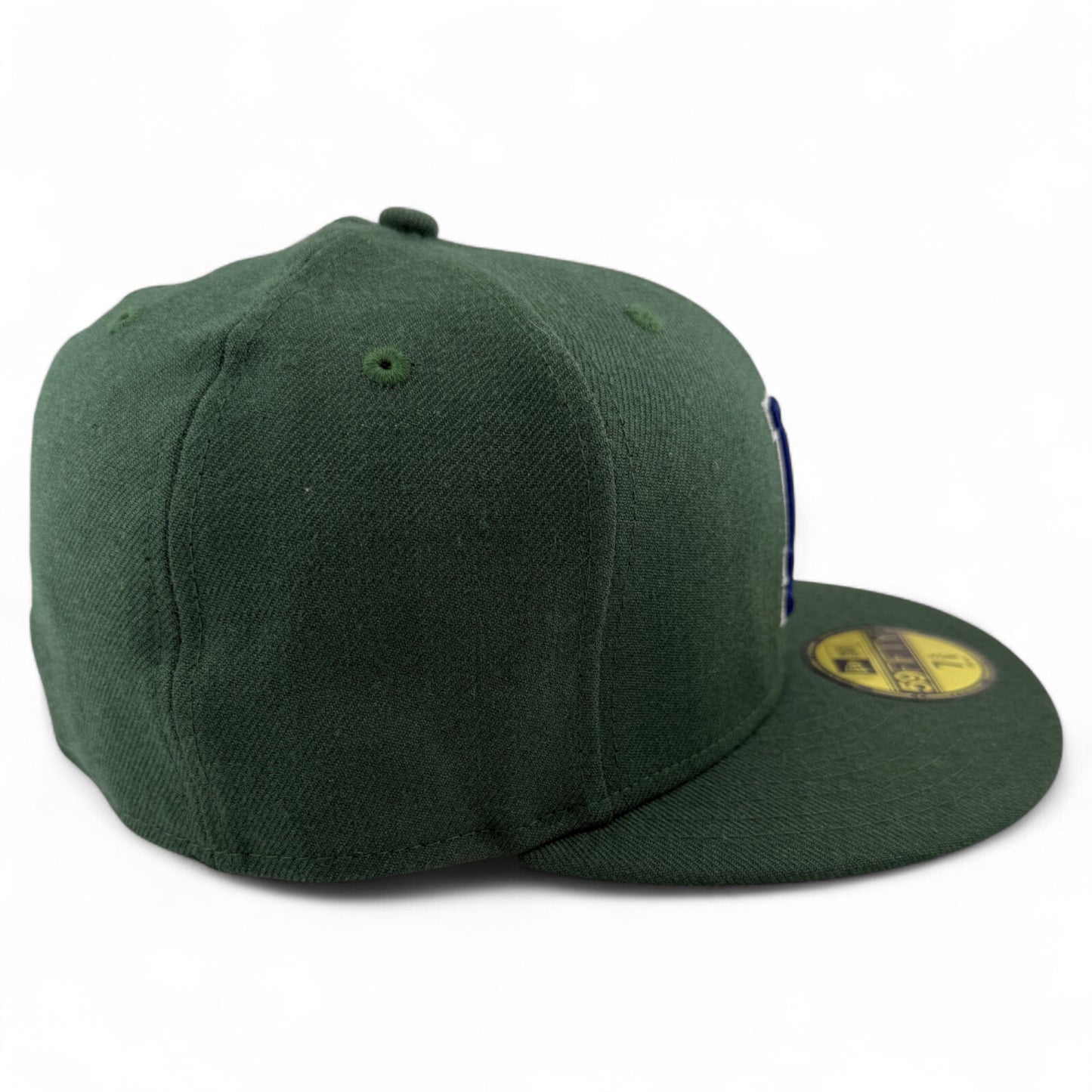 New Era Los Angeles Dodgers MLB Rifle Green Pack 100% Wool 59FIFTY Fitted Hat