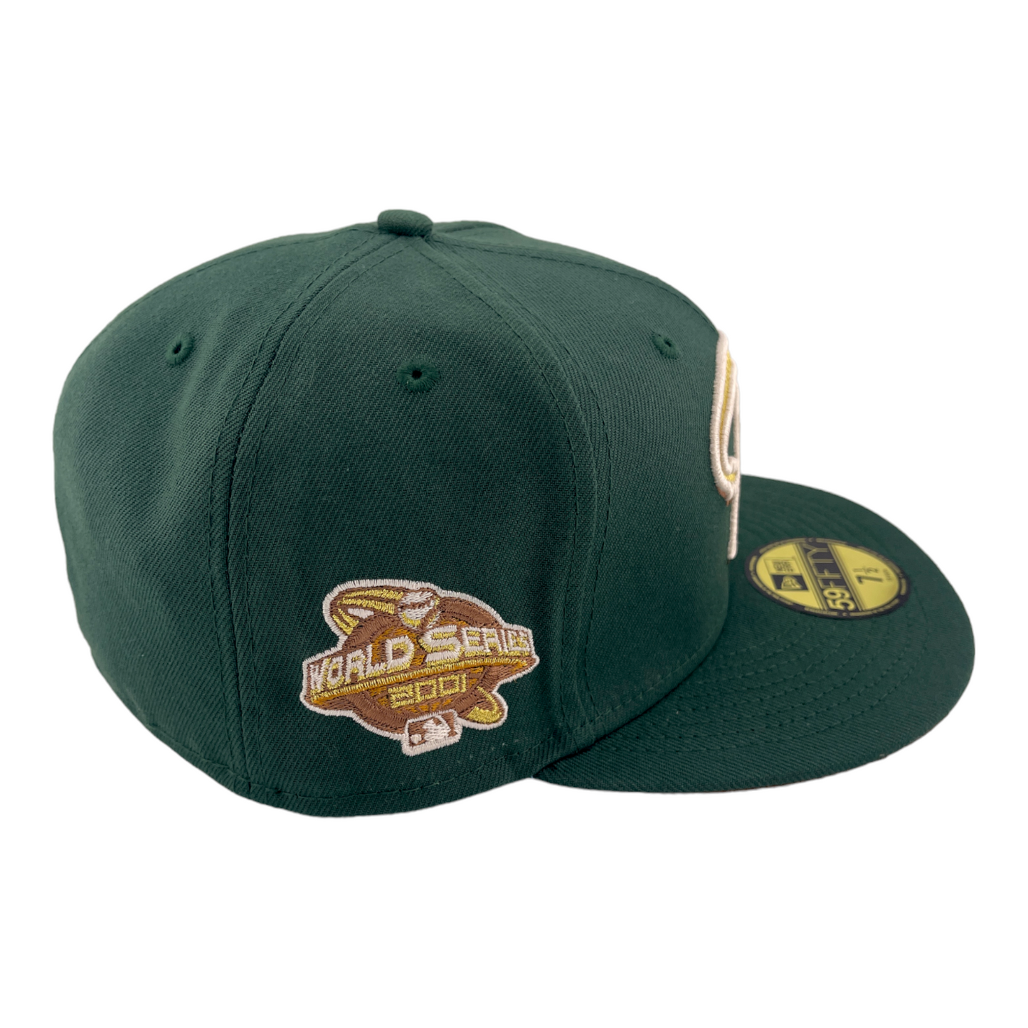 New Era Arizona Diamondbacks World Series 2001 Patch Green Envy Gold 59FIFTY Hat