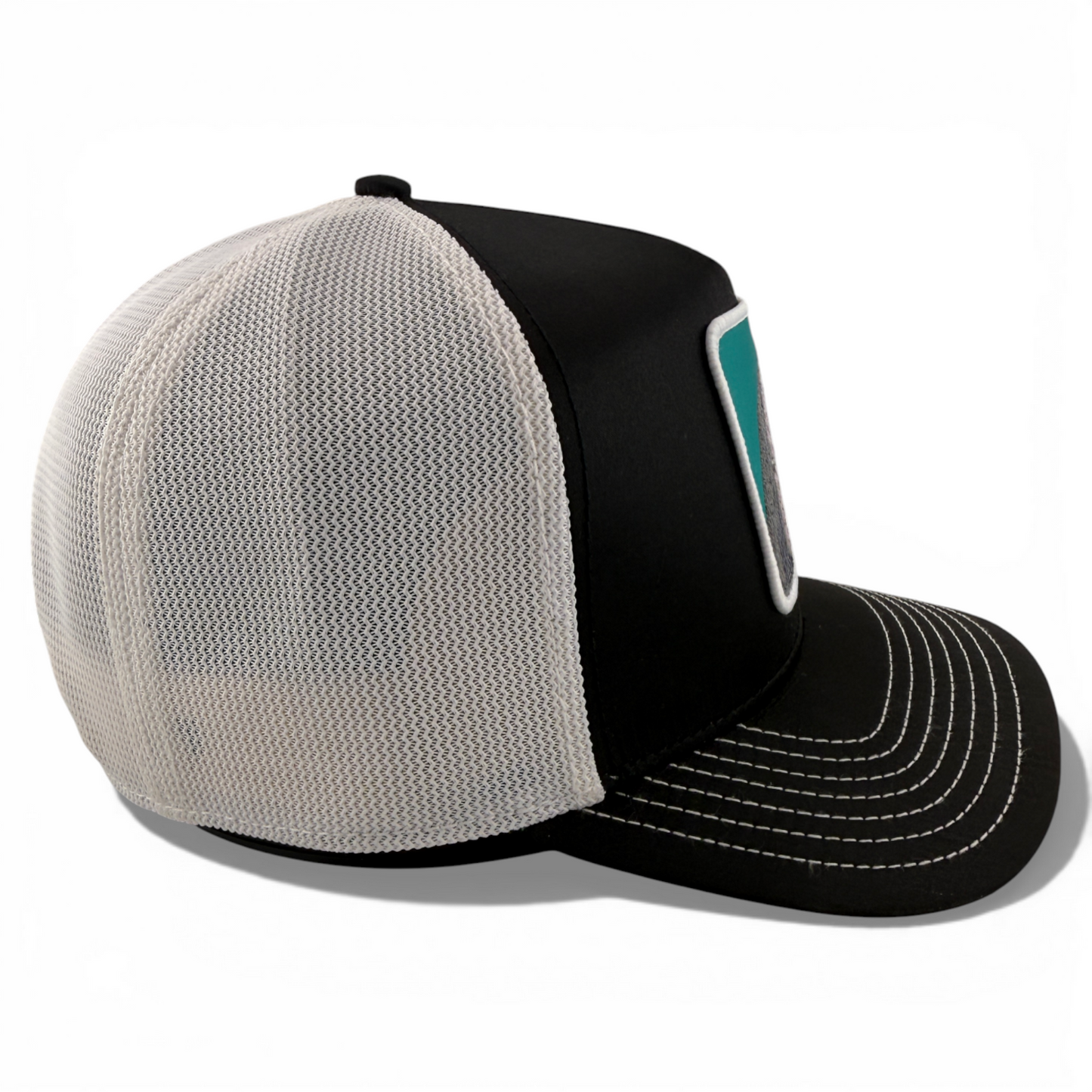 Goorin Bros Rizz Dolphin The Farm Satin Mesh Trucker Snapback Adjustable Hat Cap