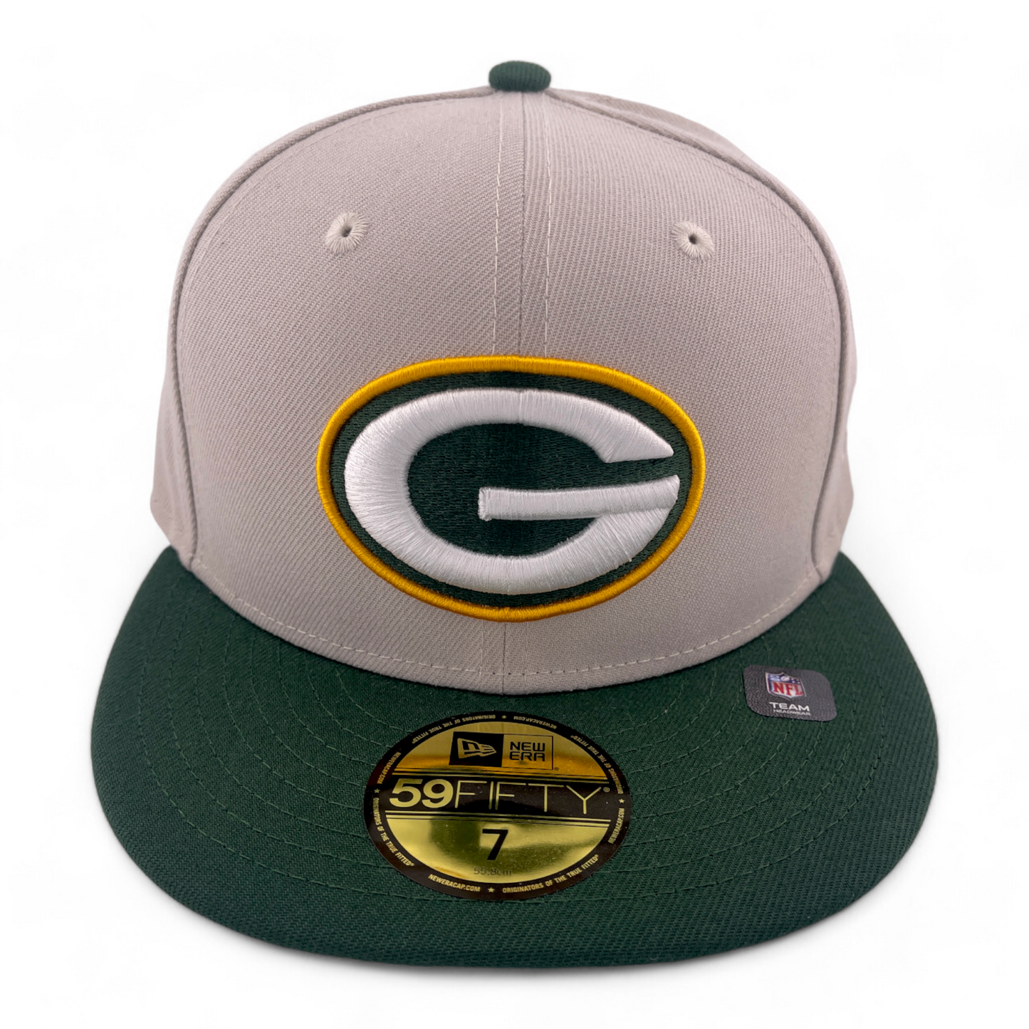 New Era Green bay Packers NFL World Class Pack Embroidery 59Fifty Fitted Hat Cap