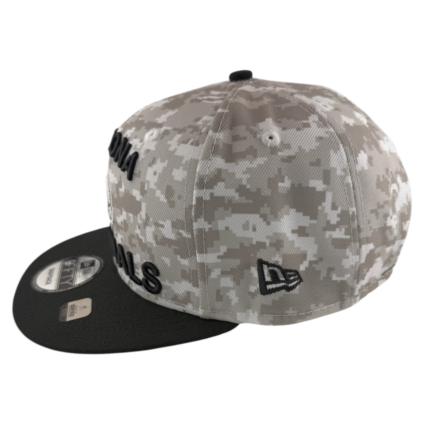 New Era Arizona Cardinals Salute to Service Snow Camo 9Fifty Snapback Adjustable