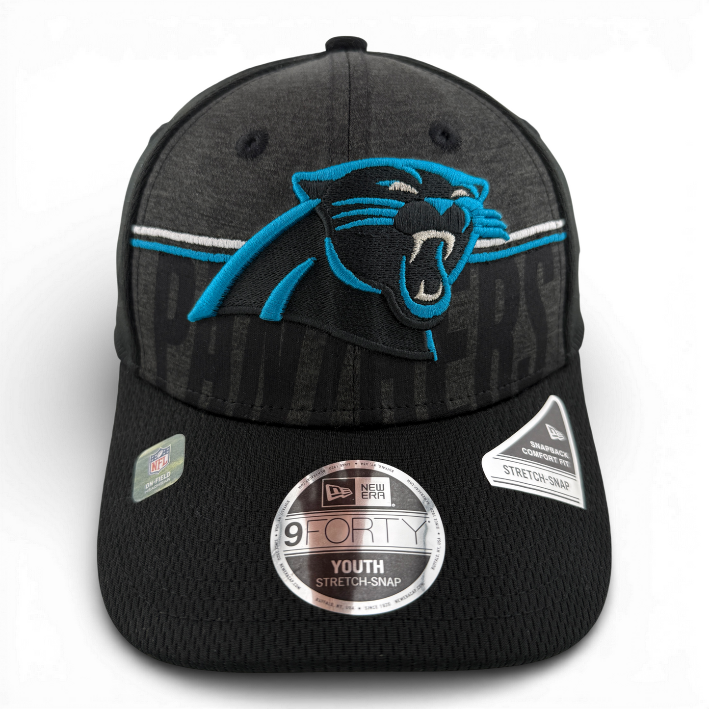 New Era Carolina Panthers 9Forty Adjustable Snapback Hat Cap Youth Child Kids