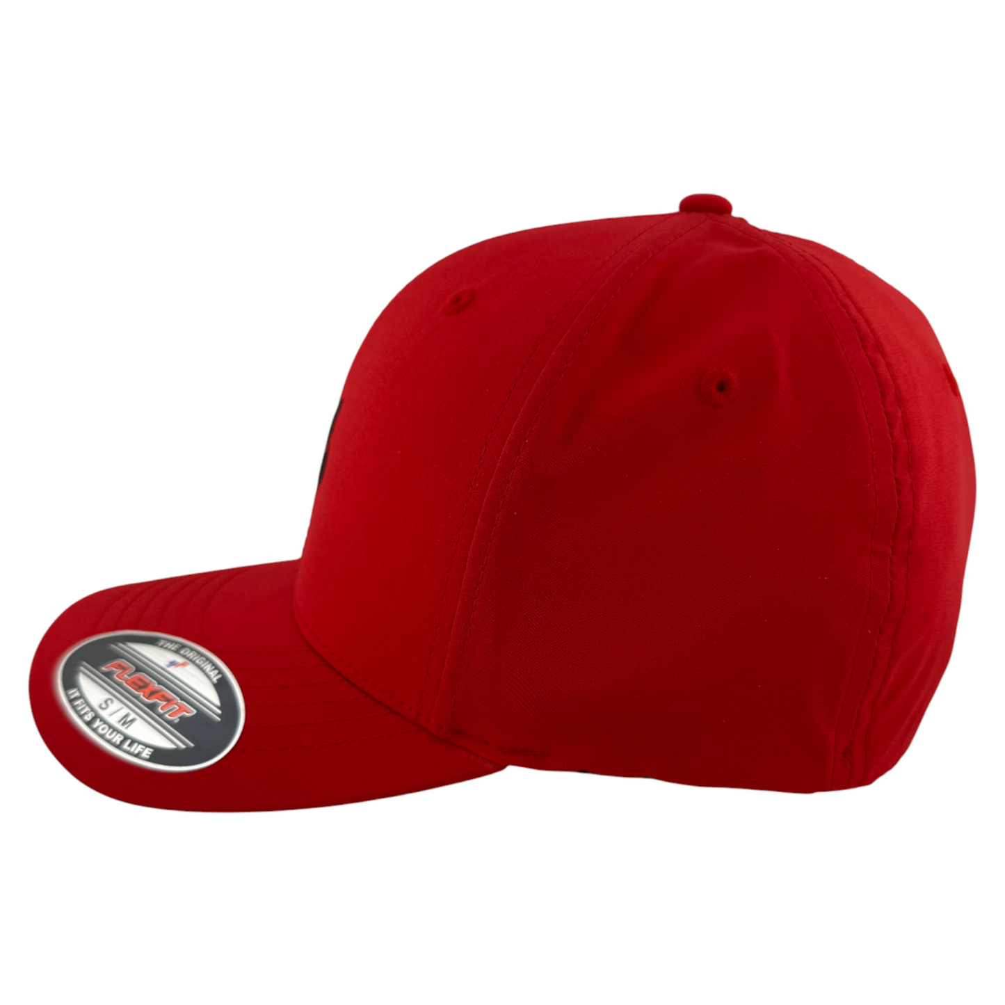 Fox Racing Fox Head Select Logo Red Stretch Flexfit Flex Fit Fitted Hat Cap