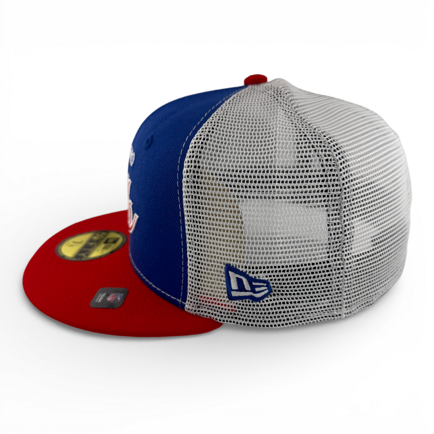 New Era Buffalo Bills NFL Draft ‘04 Lids Script Mesh Back 59FIFTY Fitted Hat Cap