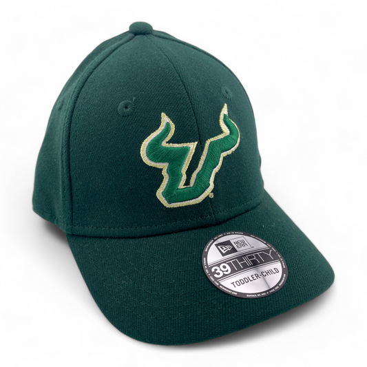 New Era University of South Florida Bulls USF 39Thirty Kids Toddler Child Hat Cap