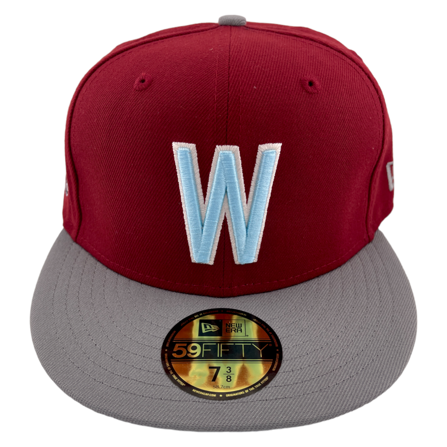 New Era Washington Senators 1962 All-Star Patch Brick House Pack 59FIFTY Hat Cap