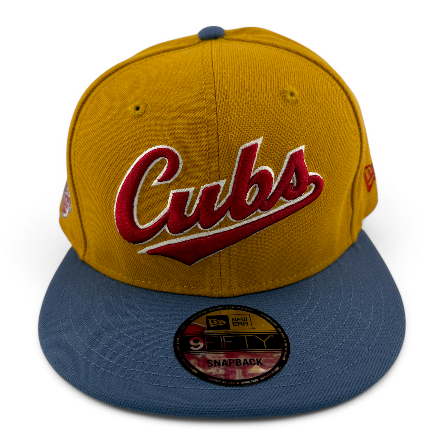 New Era Chicago Cubs MLB Panama Tan 9FIFTY Snapback Adjustable Hat Cap