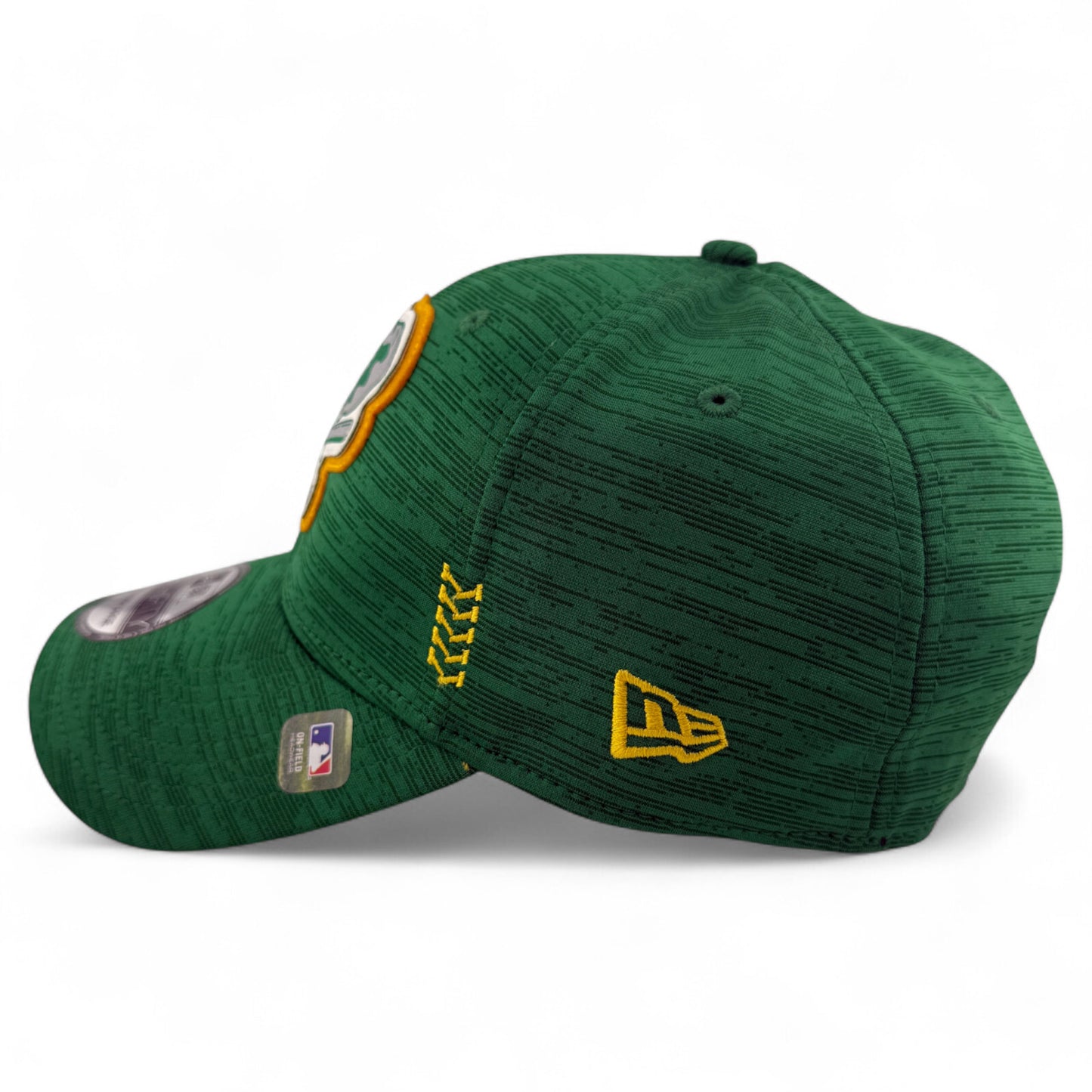 New Era Oakland Athletics A's MLB 2024 Clubhouse 39Thirty Stretch Fit Hat Cap