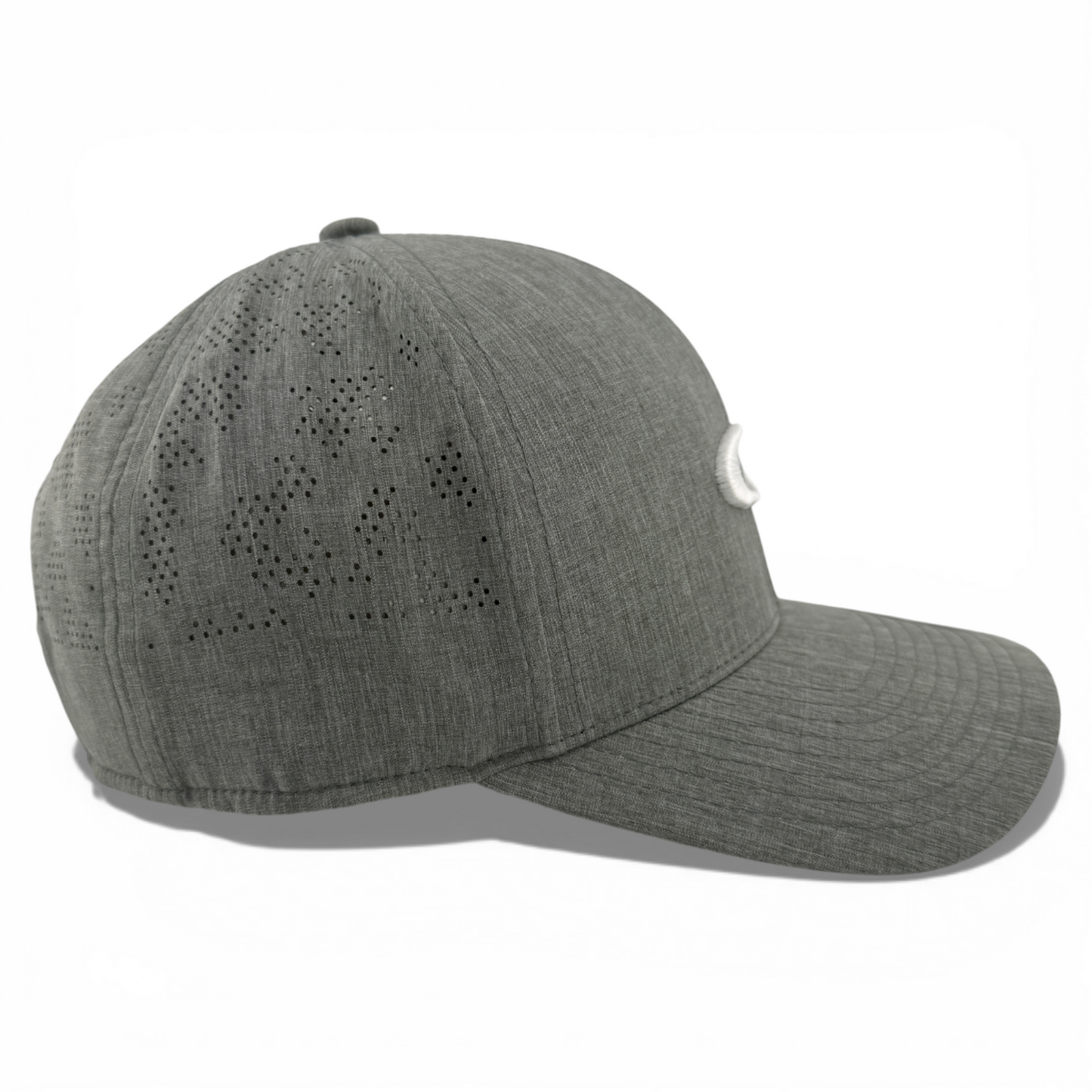 Oakley Golf Pro Performance Light Grey Sport Back Adjustable Strapback Hat Cap