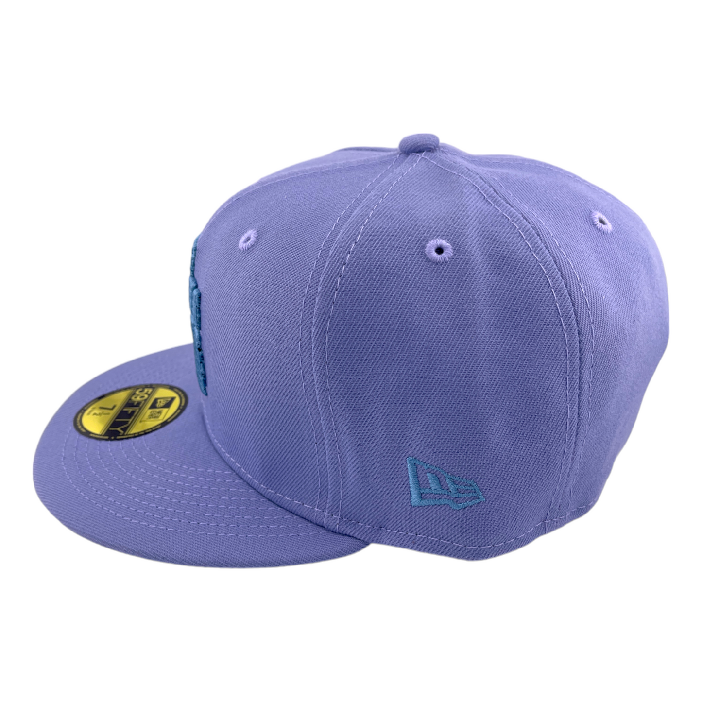 New Era Utah Jazz Pro Image Exclusive Purple Haze Blue UV NBA 59Fifty Fitted Hat Cap