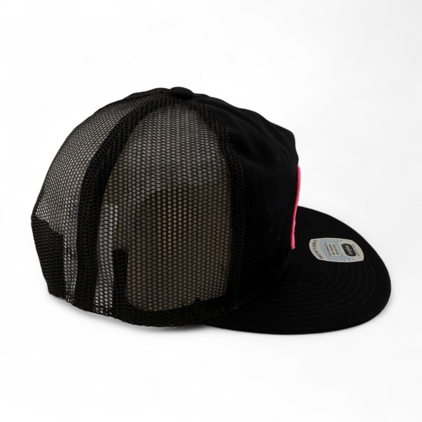 Brixton Company Neon Fallbrook HP Pink Mesh Back Trucker Snapback Adjustable Hat