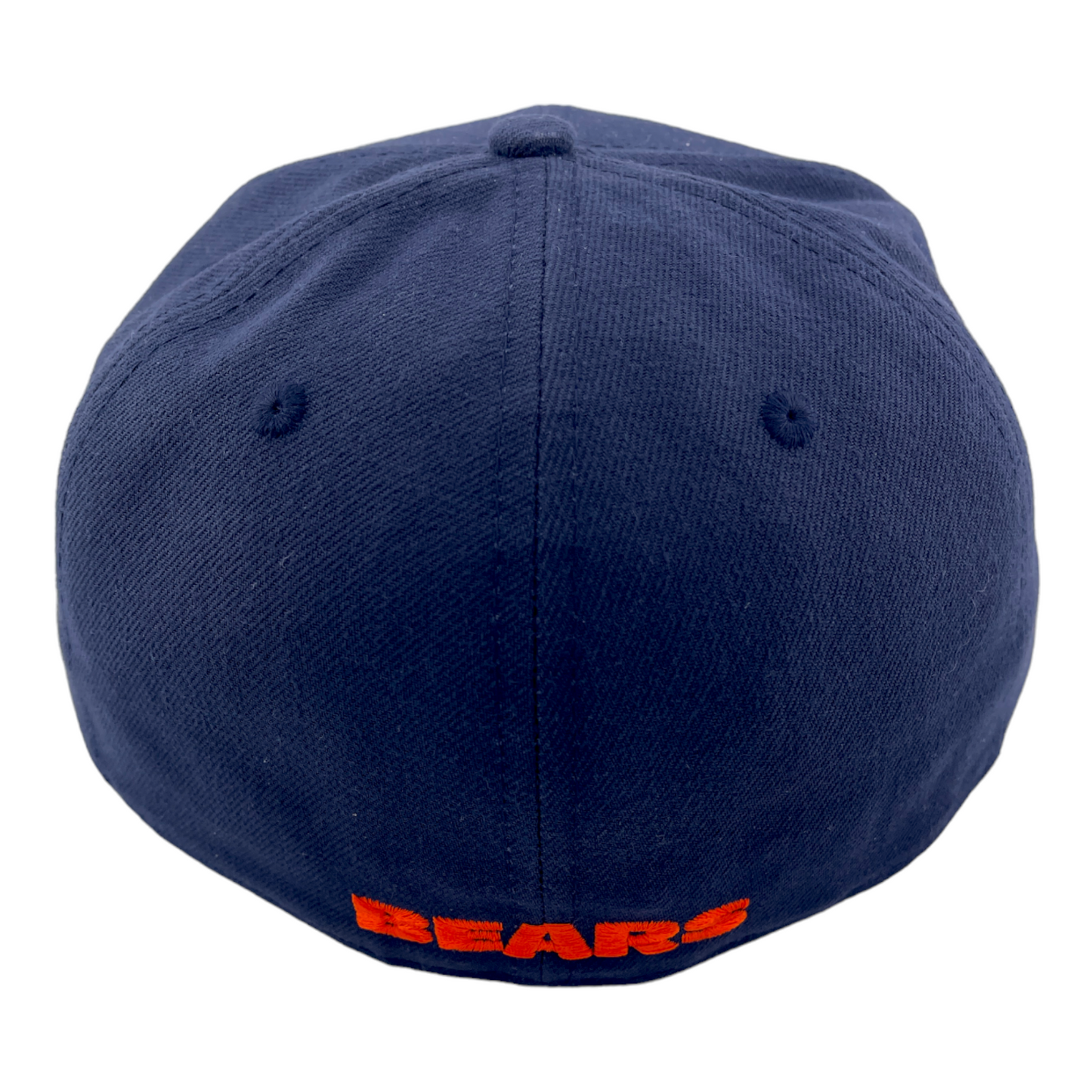 New Era Chicago Bears Omaha C Logo Navy Blue/Grey UV 59Fifty Fitted Hat Cap