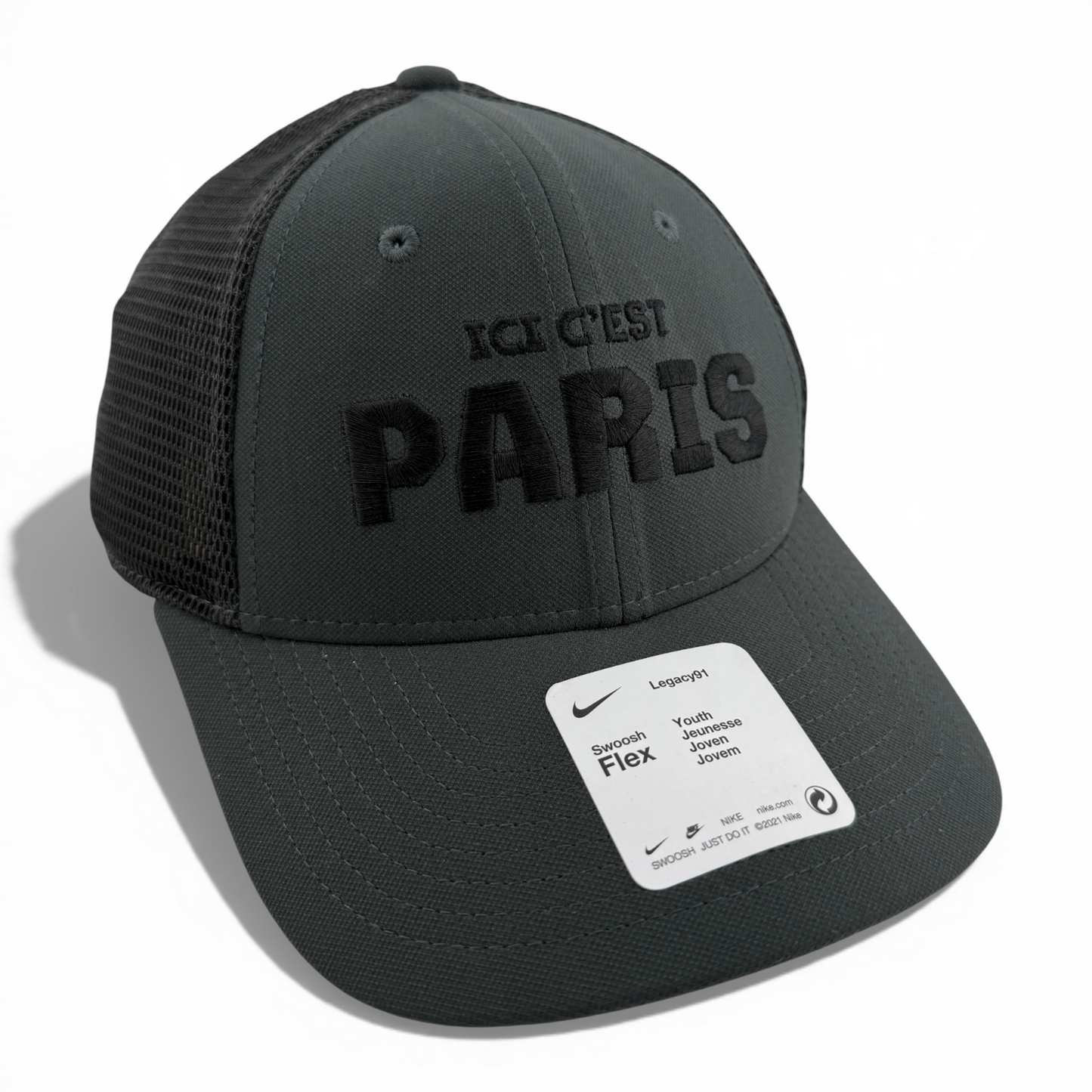 Nike Paris Saint-Germain F.C. Ici c'est Paris Legacy91 Swoosh Flex Hat Cap Youth